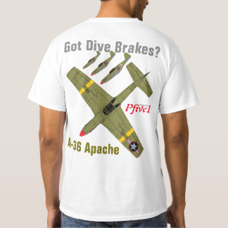 Camiseta Pfive1 A-36 Apache "obteve freios de mergulho? "