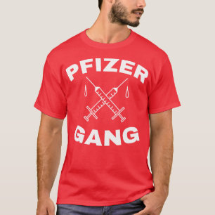 Camiseta Pfizer Gang Funny Vacina
