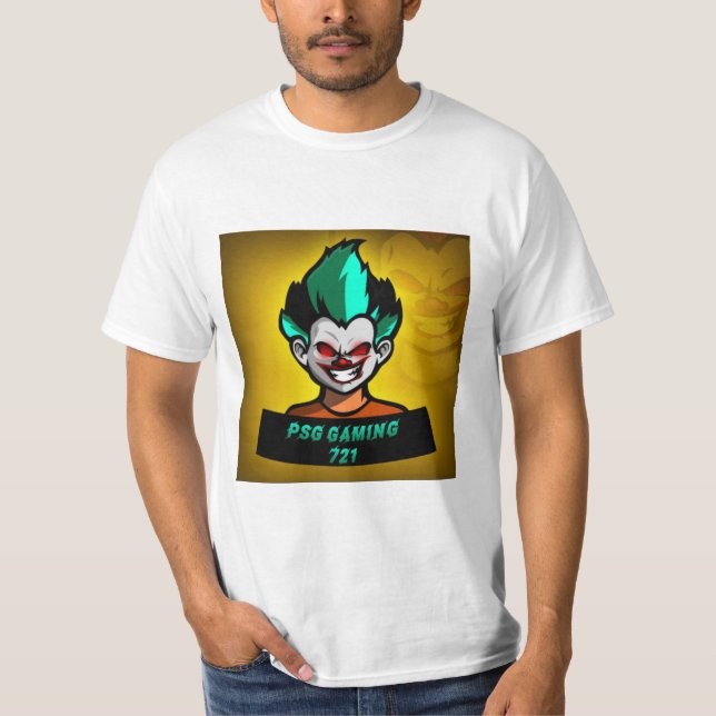 Camiseta pg impressão de jogos T-shirt (Frente)
