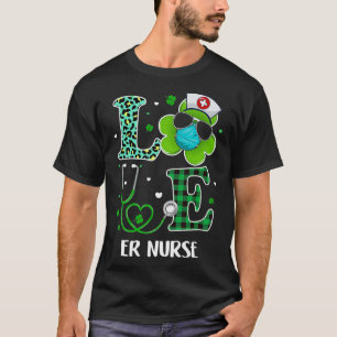 Camiseta Ph 2021 Love ER Nurse Enfermeiro Funny Shamro