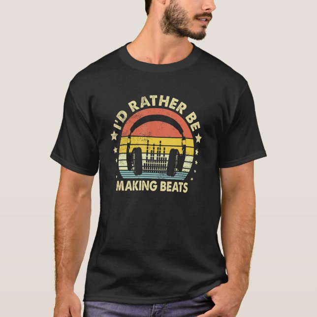 Camiseta Ph I I'Preferencialmente Be Fazer Beats Beat Make  (Frente)