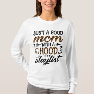 Camiseta Ph Leopardo é uma boa mãe com uma lista de músicas