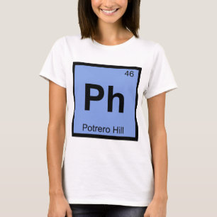 Camiseta Ph - Símbolo de Química Potrero Hill San Francis