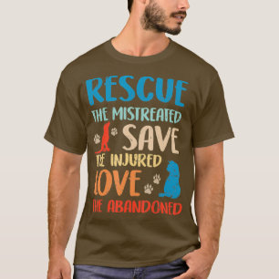 Camiseta Ph Vintage Animal Resgate Dog Fumos De Gatos