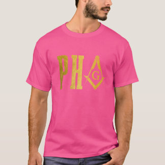 Camiseta Pha Prince Hall Mason Freemason Masonic Square & C