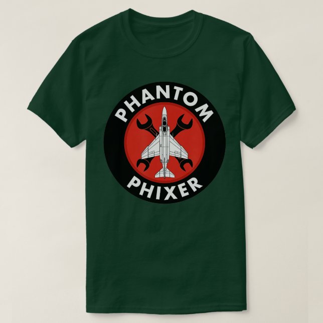 Camiseta Phantom Phixer F4 Phantom (Frente do Design)