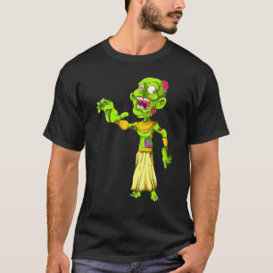 Camiseta Pharaoh Egito História Ideia Zombie