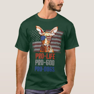 Camiseta Pharaoh Hound Pro Life Pro Deus Pro Cães Premium