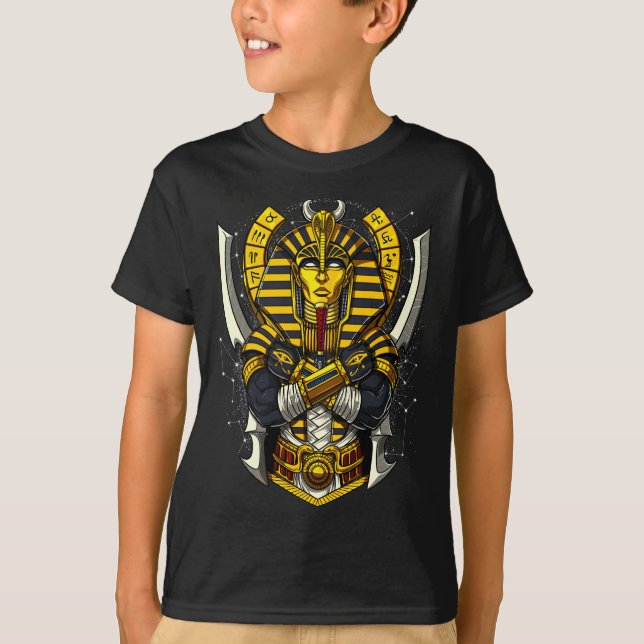 Camiseta Pharaoh Tutankhamun Antigo Rei Tut (Frente)