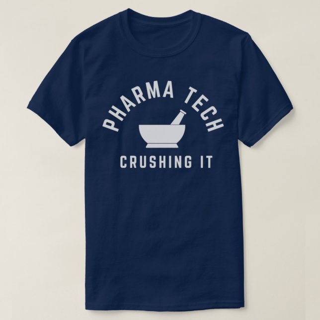 Camiseta Pharma Tech Esmagando (Frente do Design)
