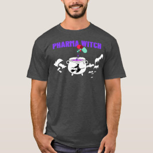 Camiseta Pharma Witch Funny Farmacêutica Farmácia Present
