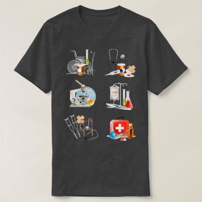 Camiseta Pharmacology Heart Pack 3 (Frente do Design)