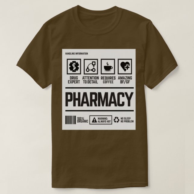 Camiseta pharmacy 45 (Frente do Design)