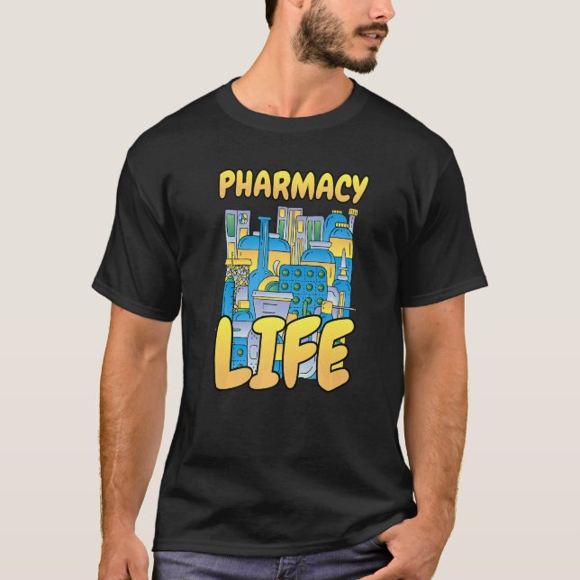 Camiseta Pharmacy Life Pharmacy Pharmacy Tech (Frente)