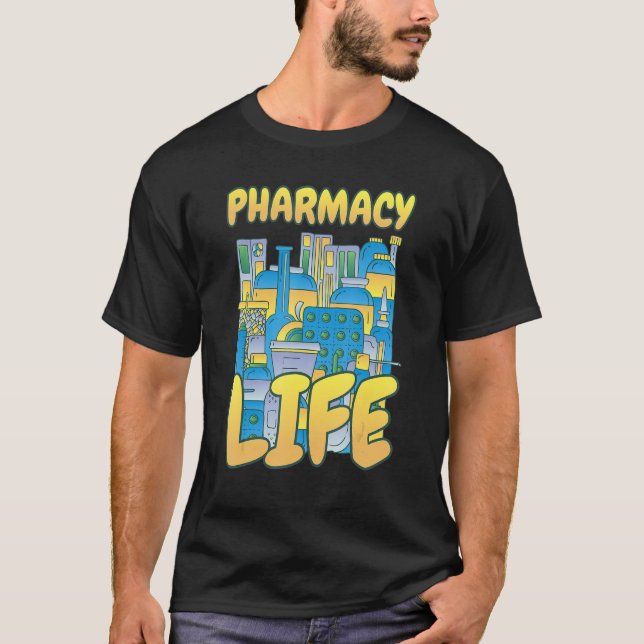 Camiseta Pharmacy Life Pharmacy Pharmacy Tech (Frente)