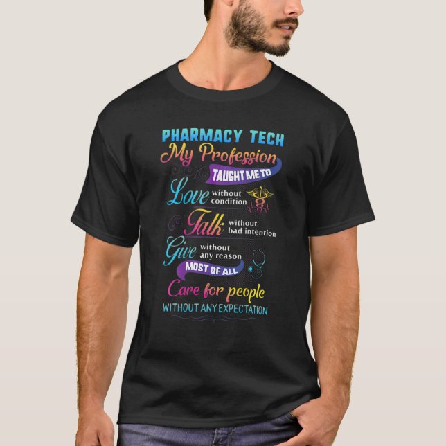 Camiseta Pharmacy Tech Life (Frente)