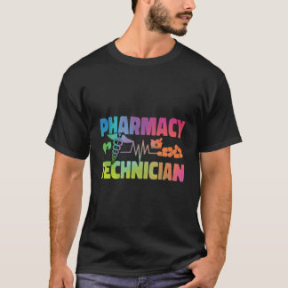 Camiseta Pharmacy Tech Technicist Student Waterc