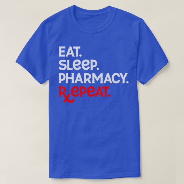 Camiseta Pharmacy Technician Enny Coma Farmácia do Sono Rep (Frente do Design)