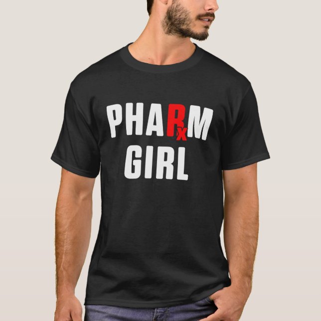 Camiseta Pharmacy Technician Girl Certified Pharma Tech 1 (Frente)