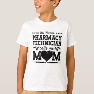 Camiseta Pharmacy Technician Me Chama Mãe Farmacêutica Gi