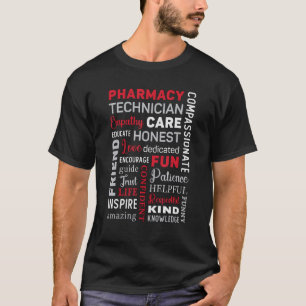Camiseta Pharmacy Technician Tech Technician Pharm