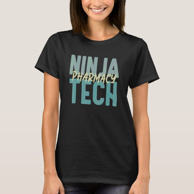 Camiseta Pharmacy Technician Week   Pharmacy Tech Ninja Men (Frente)