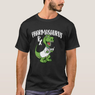 Camiseta Pharmasaurus Rx - Farmacêutico Pharmacy Technicus 