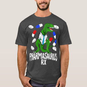 Camiseta Pharmasaurus Rx Pharmacy Tech Pharmacist Gift