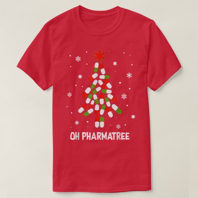 Camiseta Pharmatree Pula Farmácia das Luzes das Árvores de  (Frente do Design)