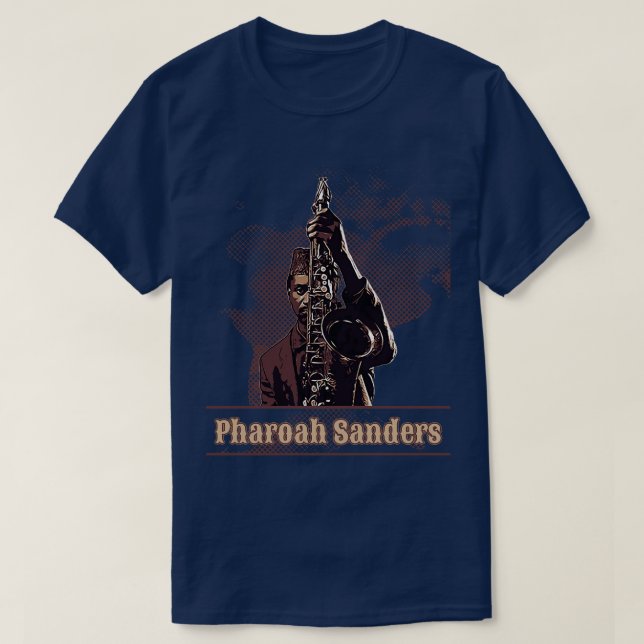 Camiseta Pharoah Sanders Jazz (Frente do Design)