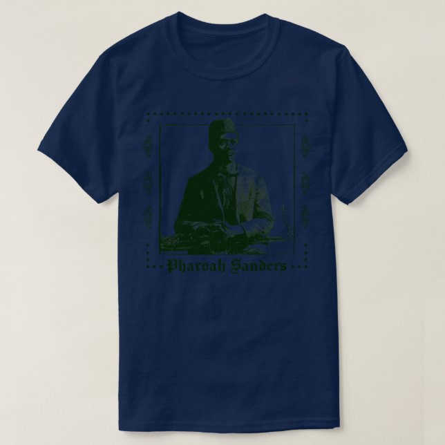 Camiseta Pharoah Sanders Retro Original Design 1 (Frente do Design)