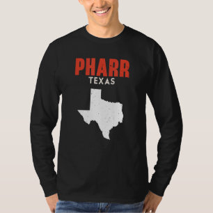 Camiseta Pharr Texas EUA State America Viagem Texan