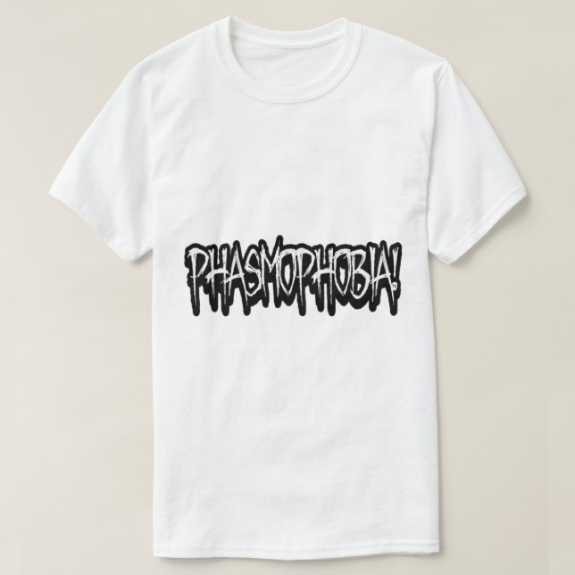 Camiseta Phasmofobia (Frente do Design)