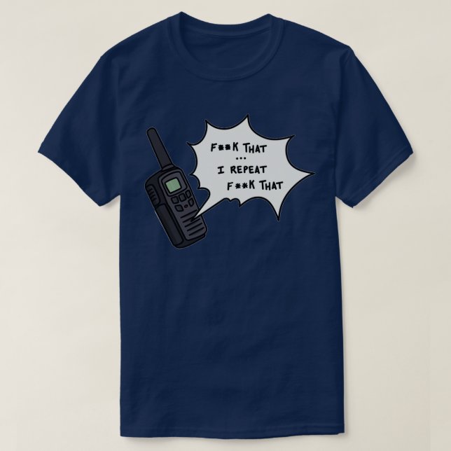 Camiseta Phasmofobia F Aquele Walkie Talkie (Frente do Design)
