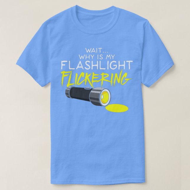 Camiseta Phasmofobia Flashlight Ghost Hunting G (Frente do Design)