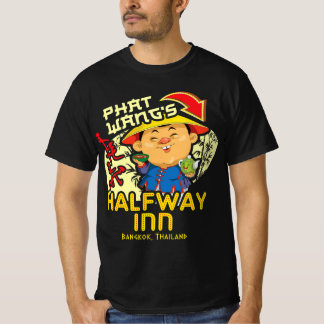 Camiseta Phat Wang Halfway no Unisex