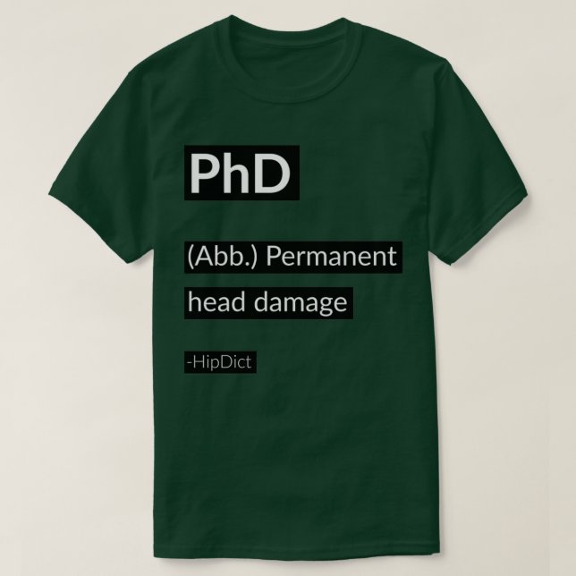 Camiseta PhD 14 (Frente do Design)