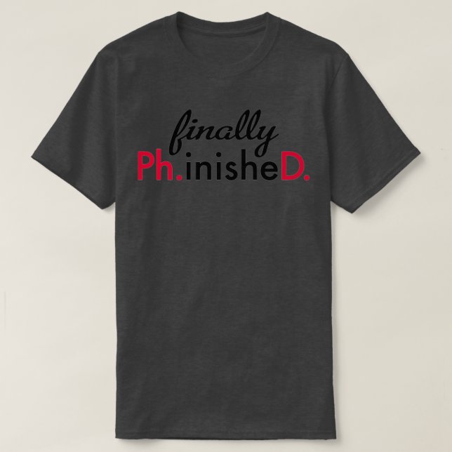 Camiseta PhD 5 (Frente do Design)