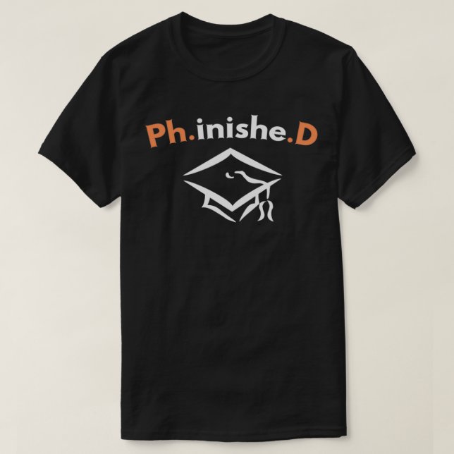 Camiseta PhD 6 Fino (Frente do Design)