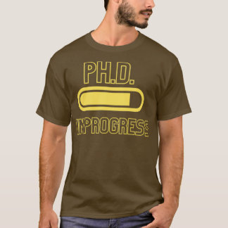 Camiseta PhD em curso PhinisheD 4