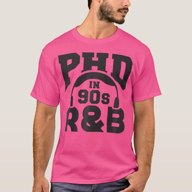 Camiseta Phd Em Tee De Baseball 90S Rb (Frente)