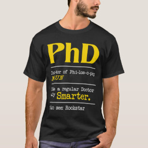 Camiseta PhD - Formando Ph.D. Graduação Doutorado Def