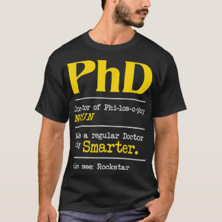 Camiseta PhD - Formando Ph.D. Graduação Doutorado Def