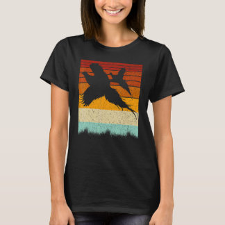 Camiseta Pheasant caçando South Dakota Upland Bird Game Hun