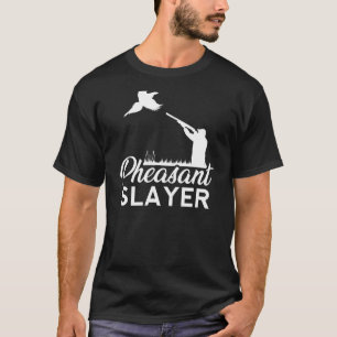 Camiseta Pheasant Slayer Hunter Bird Plucking Retro
