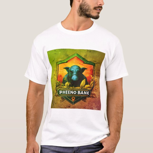 CAMISETA PHENO BANK (Frente)