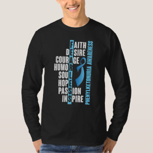 Camiseta Phenylketonuria Pku Forte Consciência do Preço do 