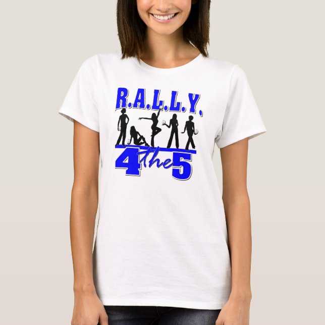 Camiseta Phi do Zeta beta - Rally4the5 (Frente)