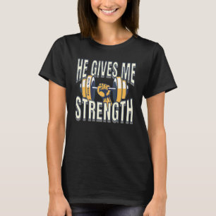 Camiseta Phil 4 13 Ele Me Dá Força Inspirador Chris