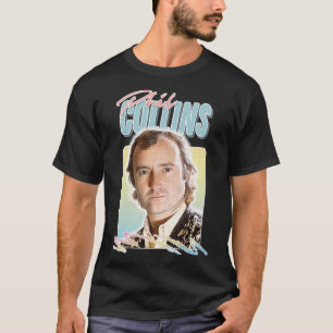 Camiseta Phil Collins 80 Retro Aestético Design